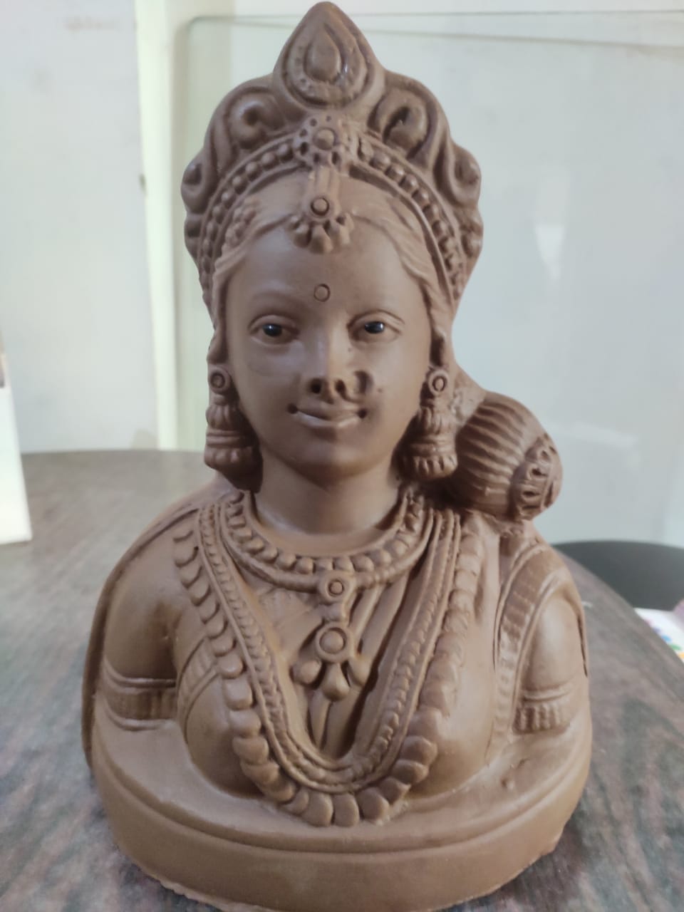 Ikshvaku Clay Gauri Idol